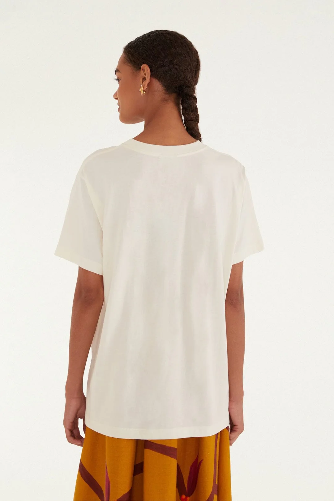 Off-White Abya Yala Organic Cotton T-Shirt - Image 3
