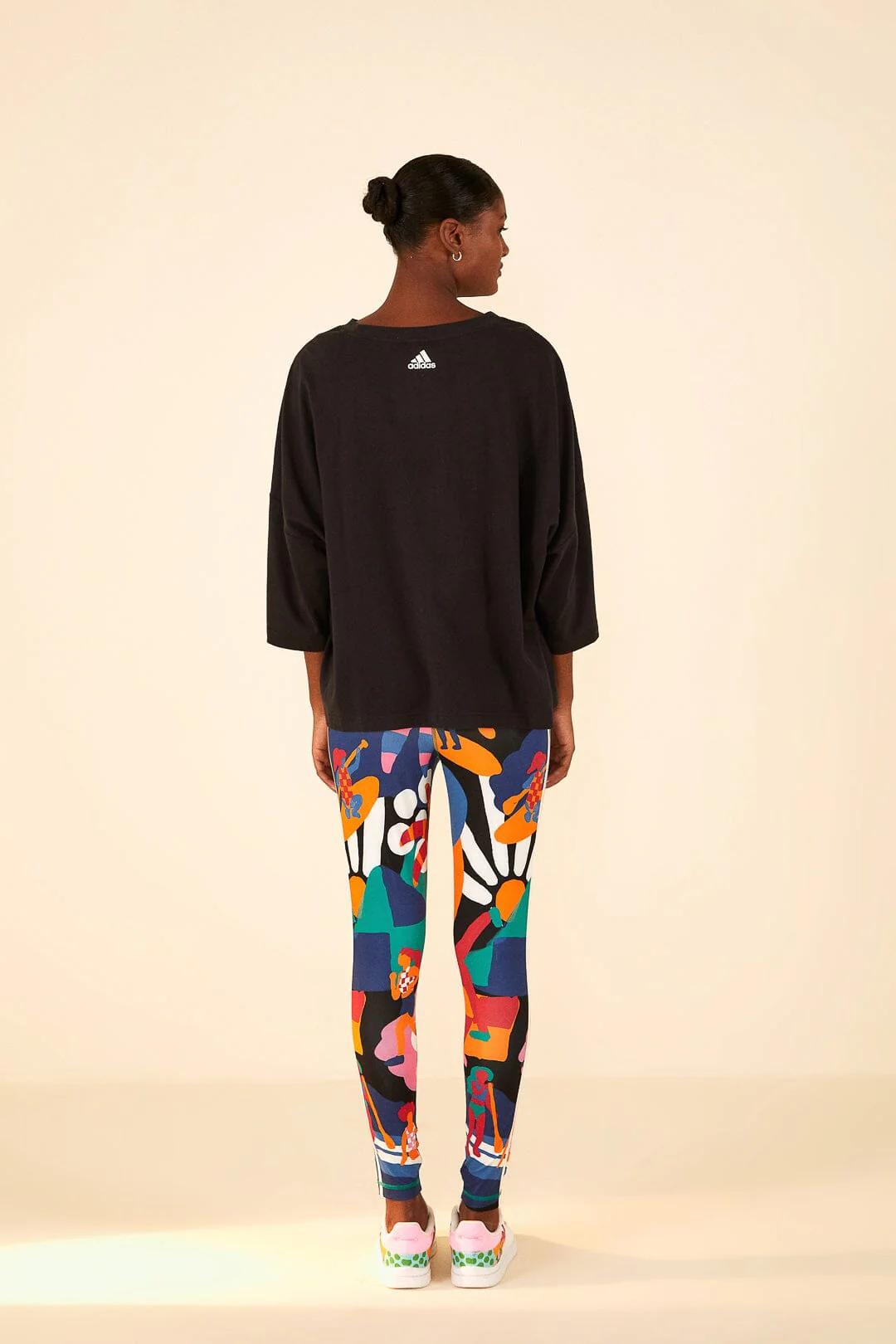 Adidas Farm Gfx Tee Black - Image 4