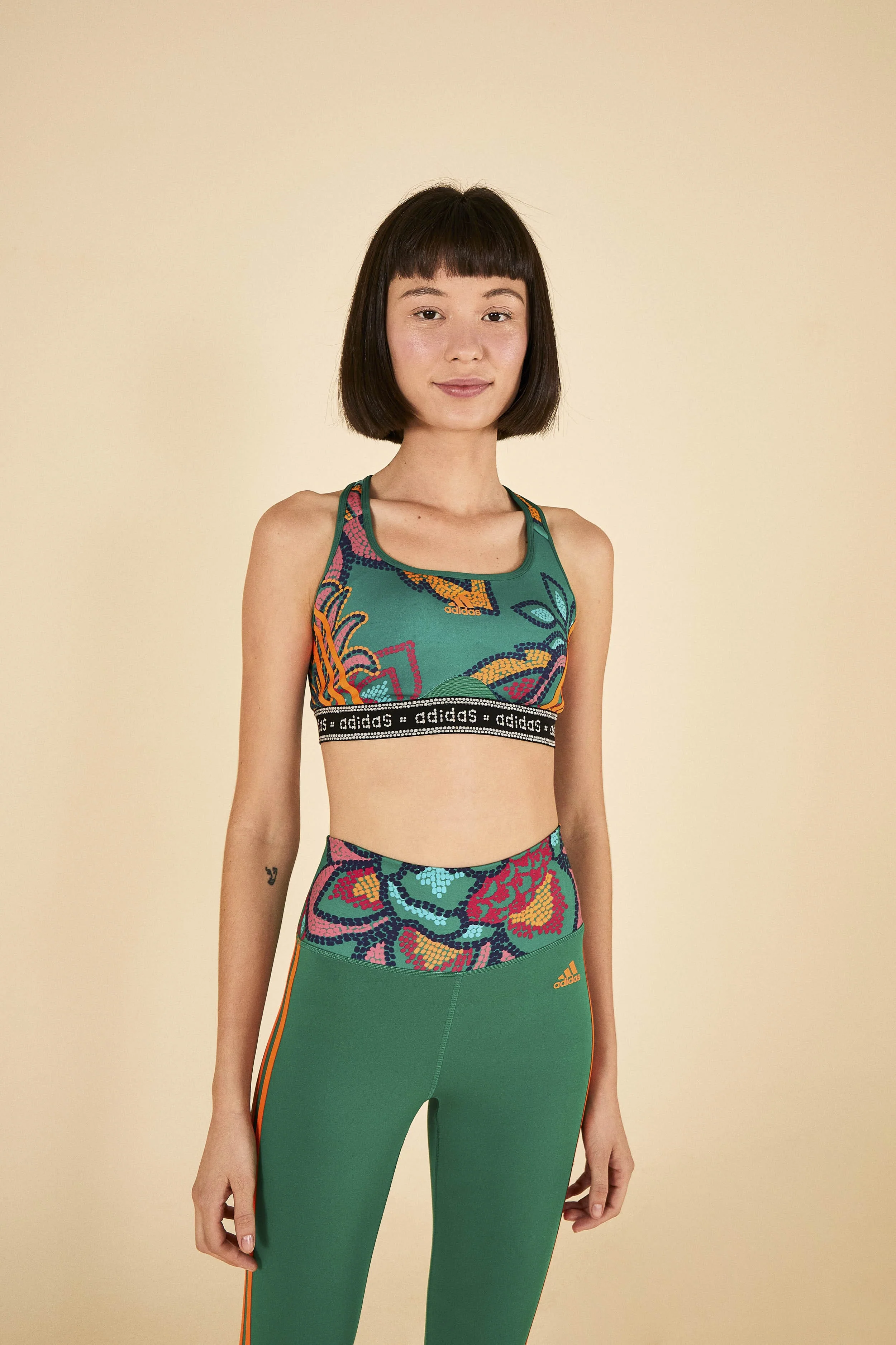 Adidas FARM Ms Bra Green - Image 3