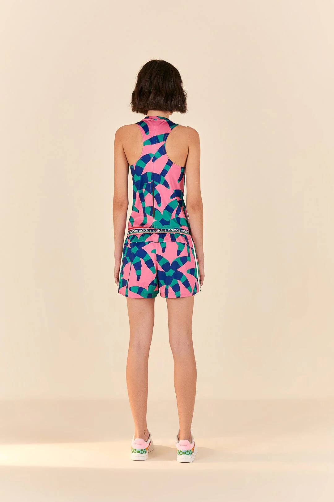 Adidas Farm Pacer Shorts Magenta - Image 4