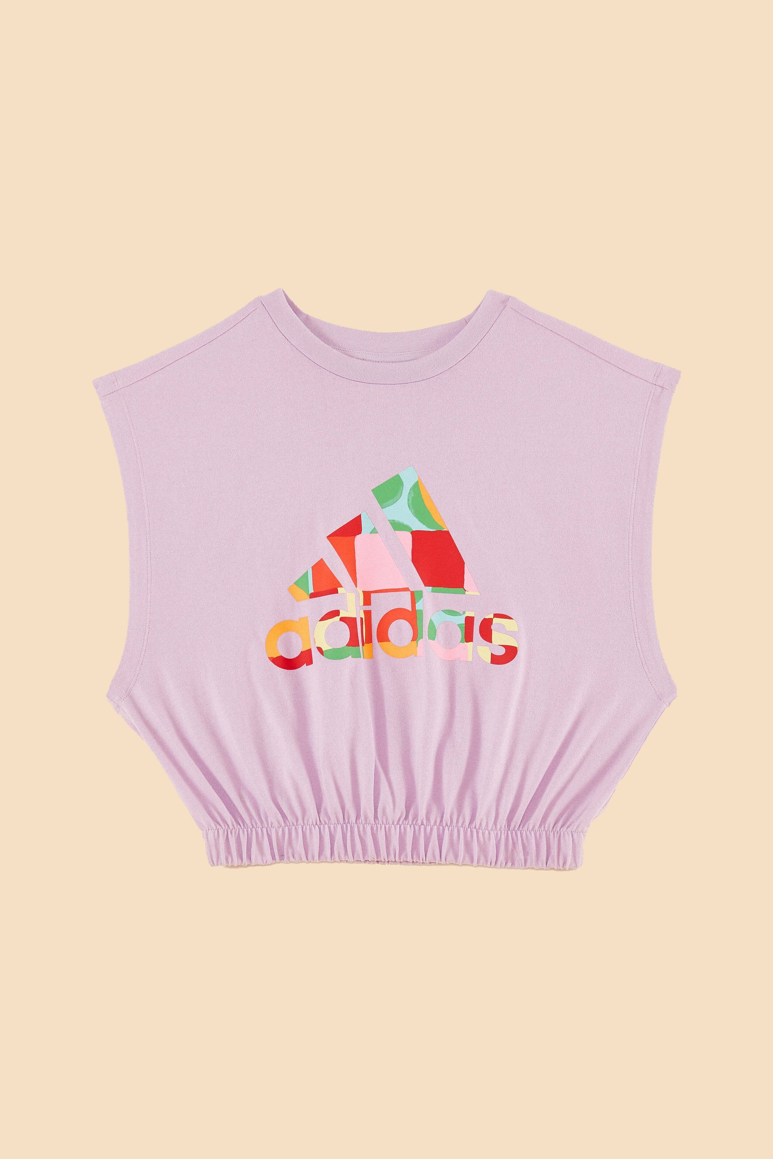 Adidas Farm Sleeveless Tee Purple - Image 6