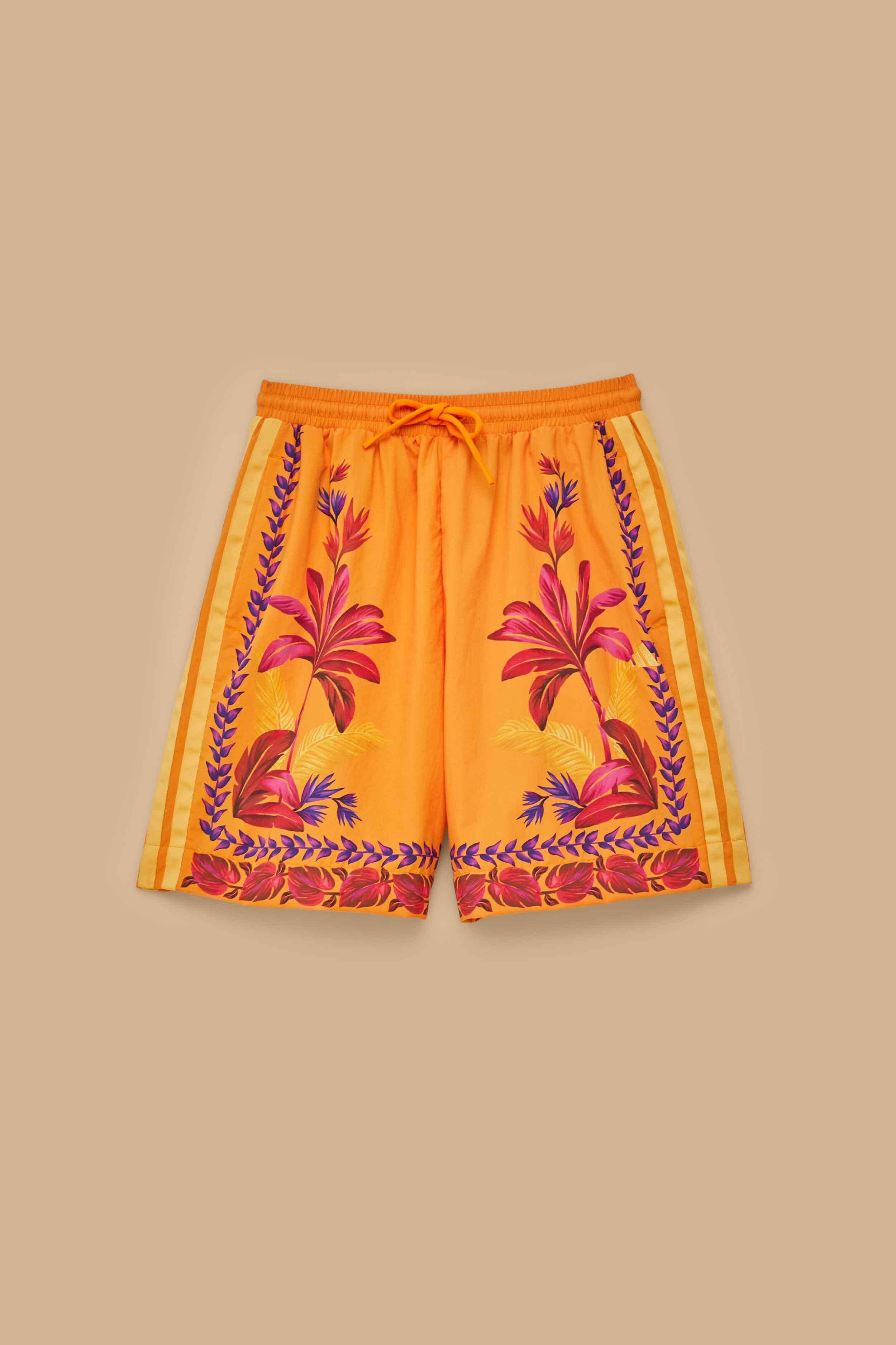 Adidas Tropical Breeze Bright Orange Short - Image 4