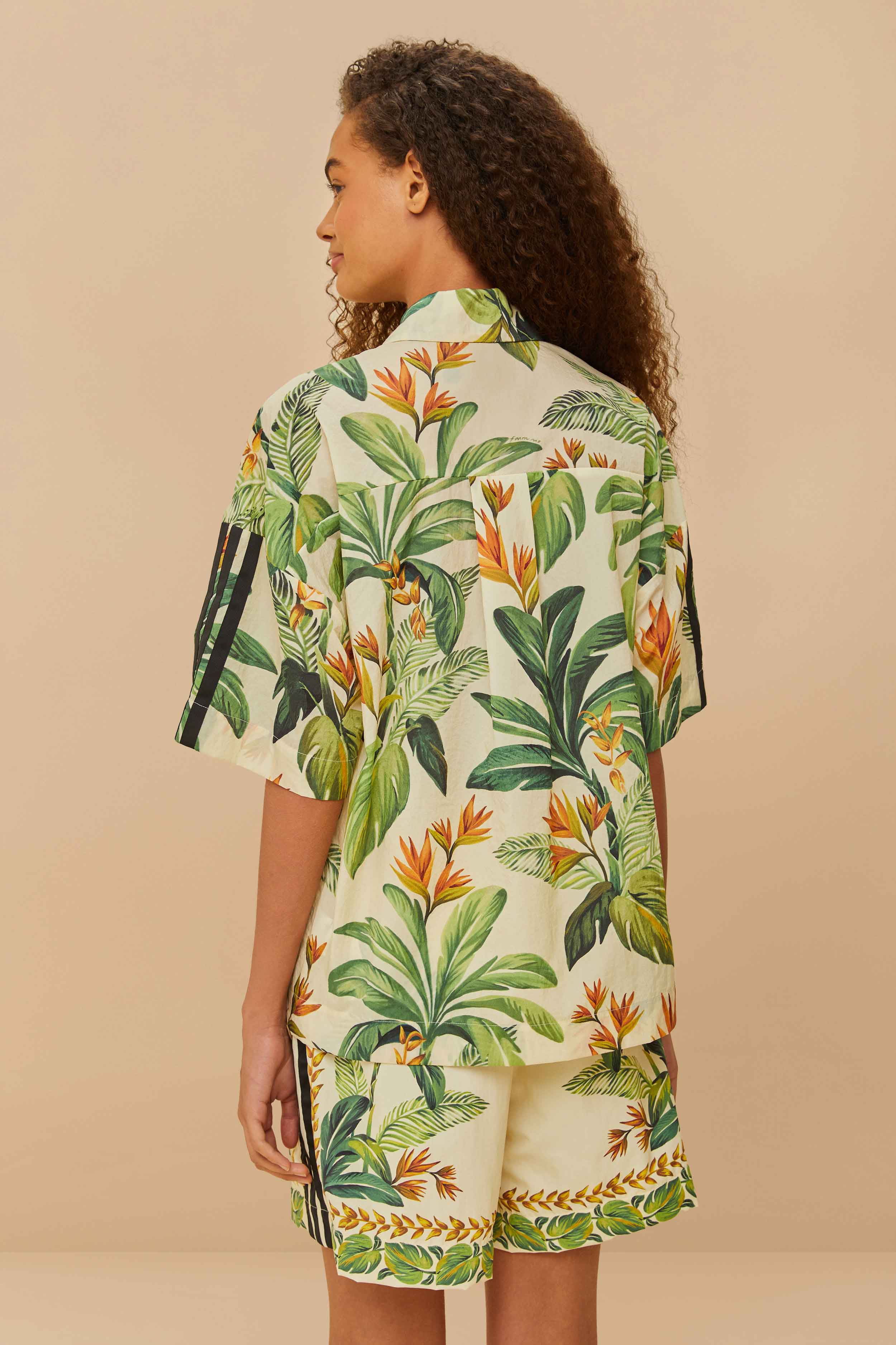 Adidas Tropical Breeze Cream White Short - Image 4