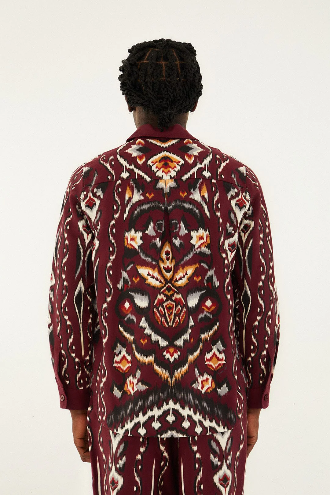 Sand Ainika Pineapple Ikat Shirt - Image 4