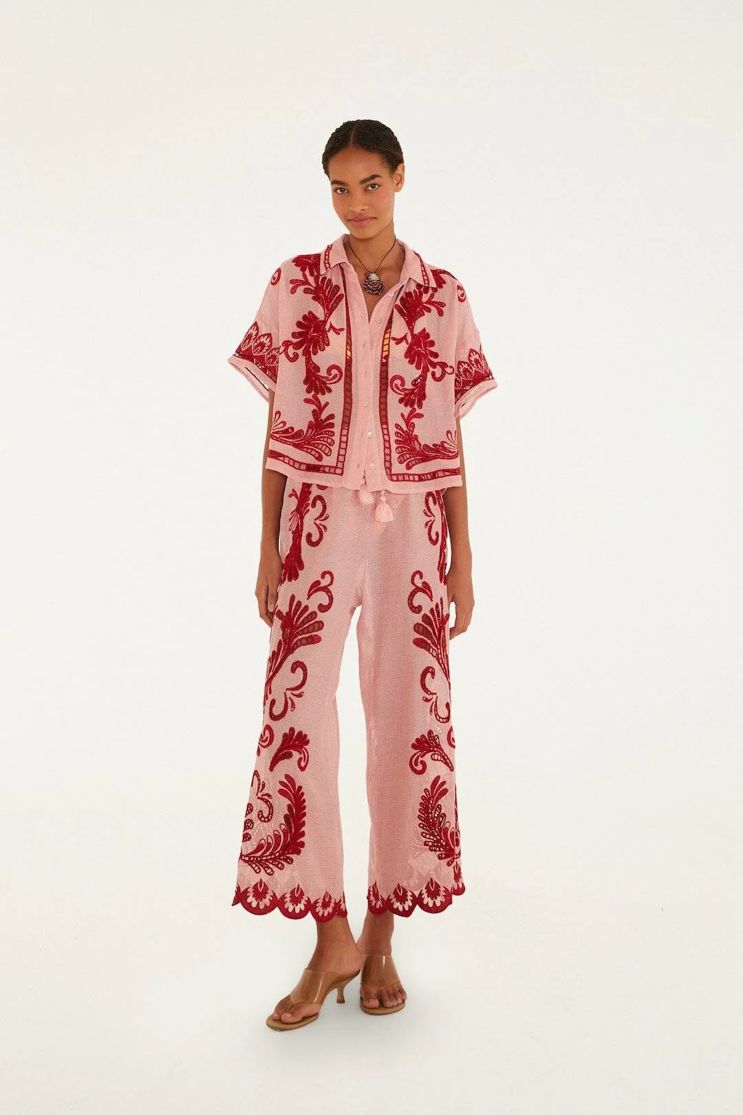 Light Pink Arabesc Blouse - Image 4