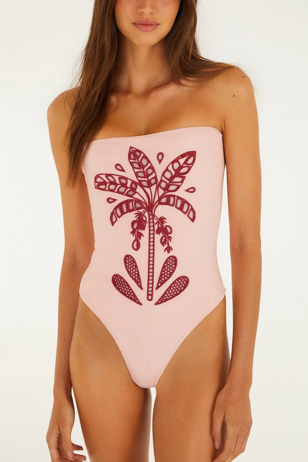 Light Pink Arabesc One Piece - Image 3