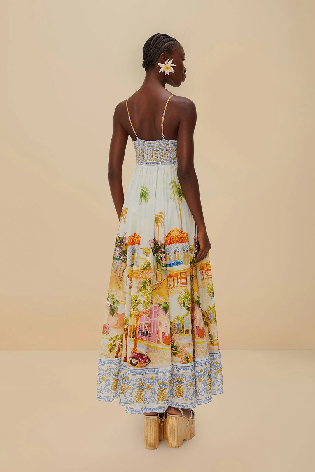 Multicolor Aracati Maxi Dress - Image 4