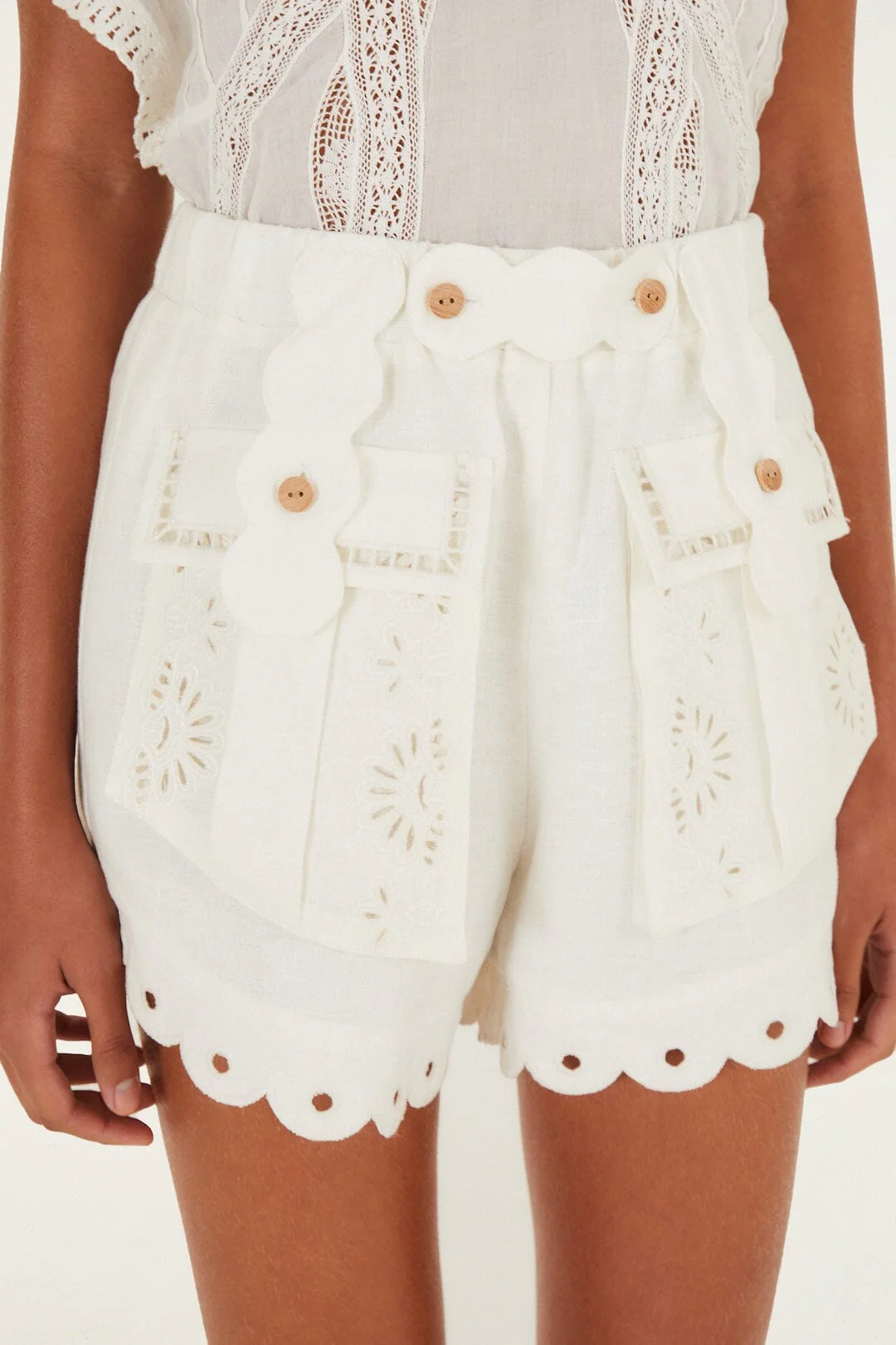 Off-White Artisanal Euroflax™ Premium Linen Short - Image 2