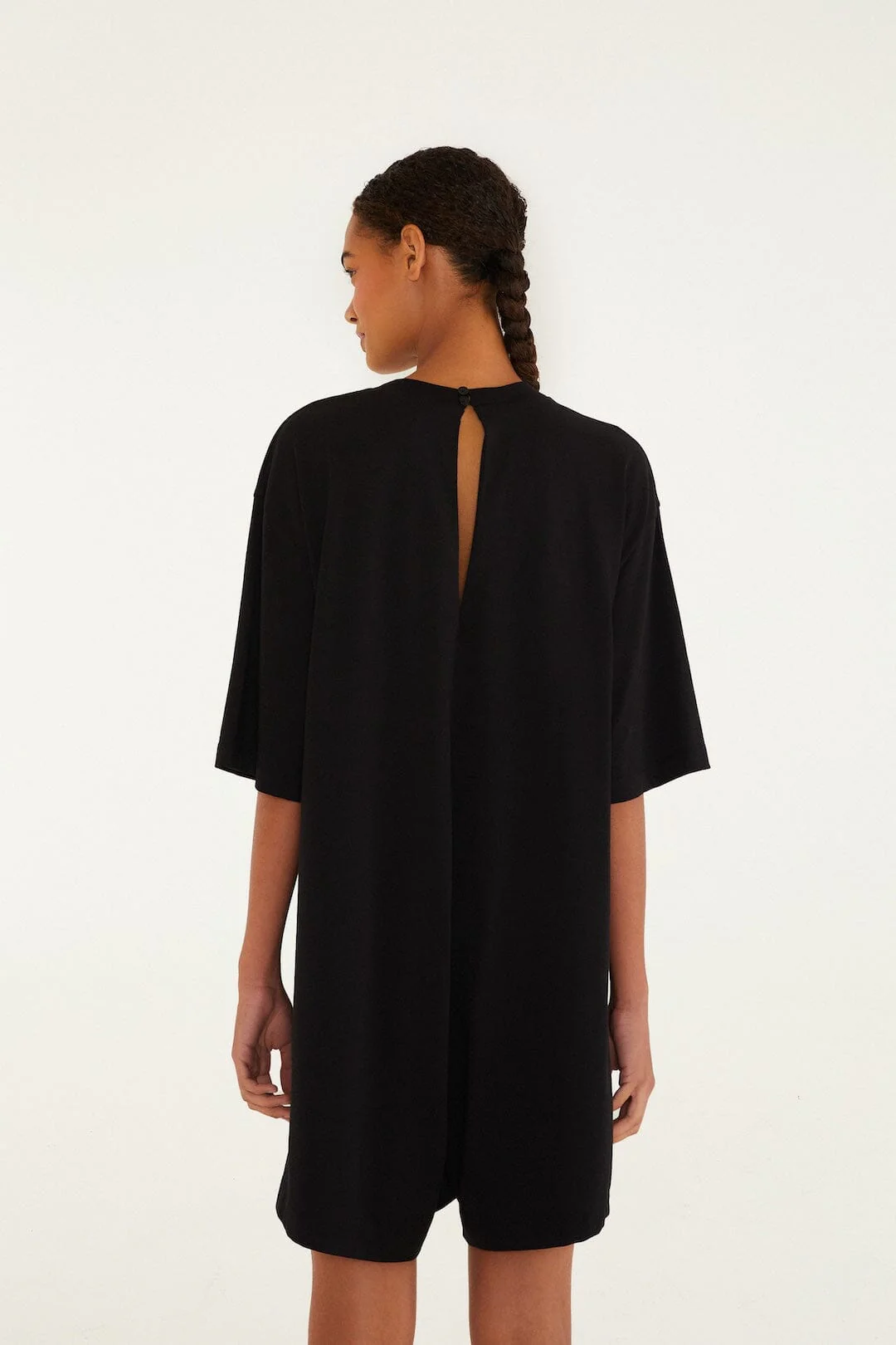 B&w Rio Organic Cotton Mini Jumpsuit - Image 3