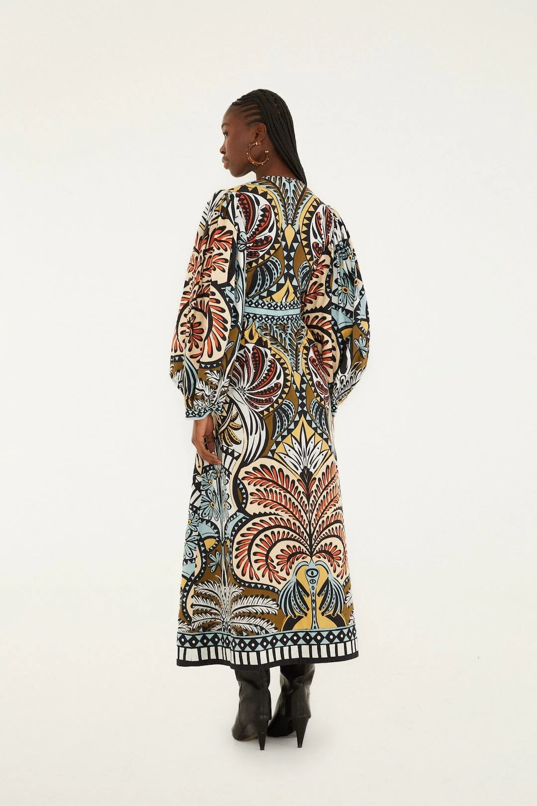 Multicolor Balamana Maxi Dress - Image 3