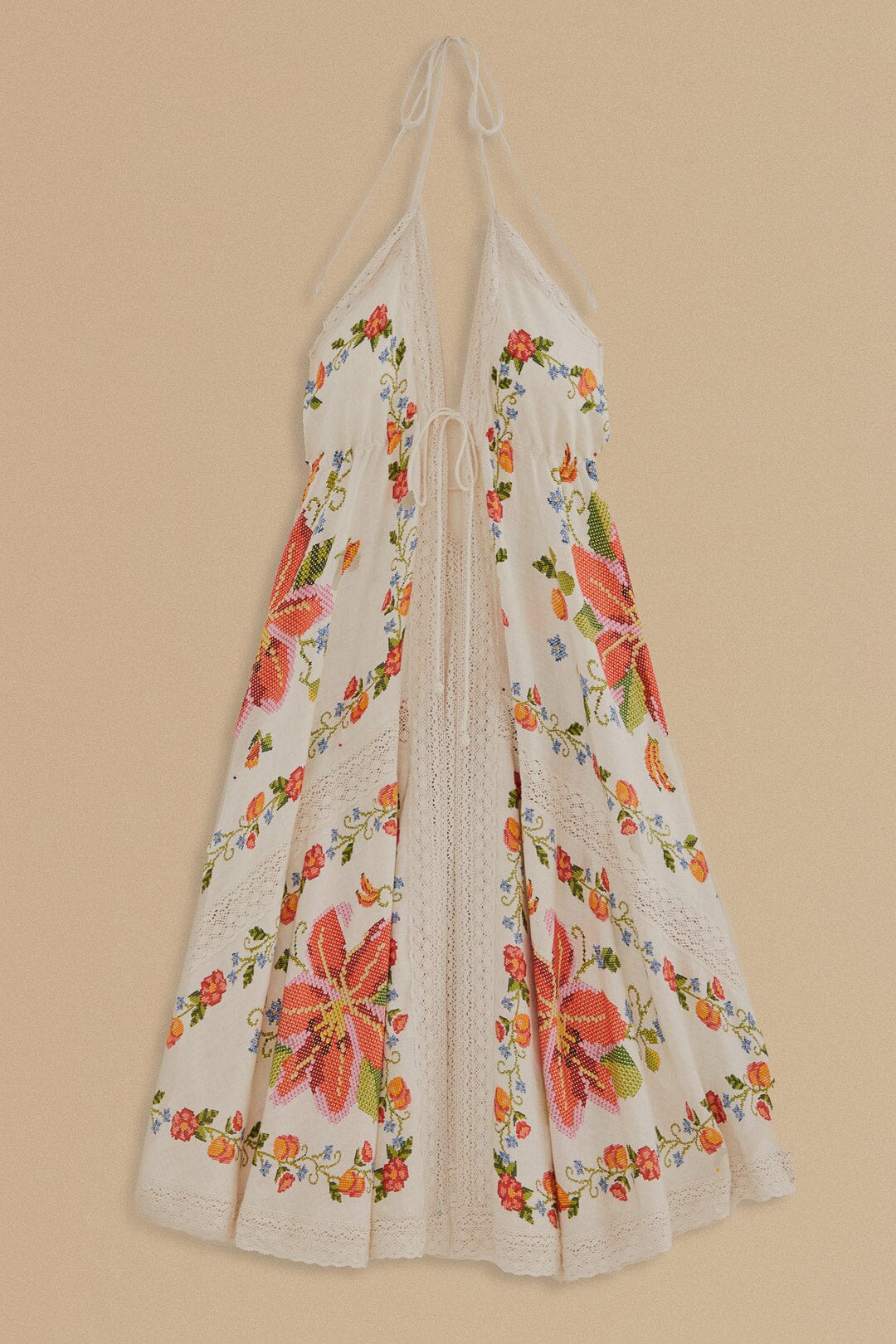 White Banana Vitamin Lace Cover Up - Image 7