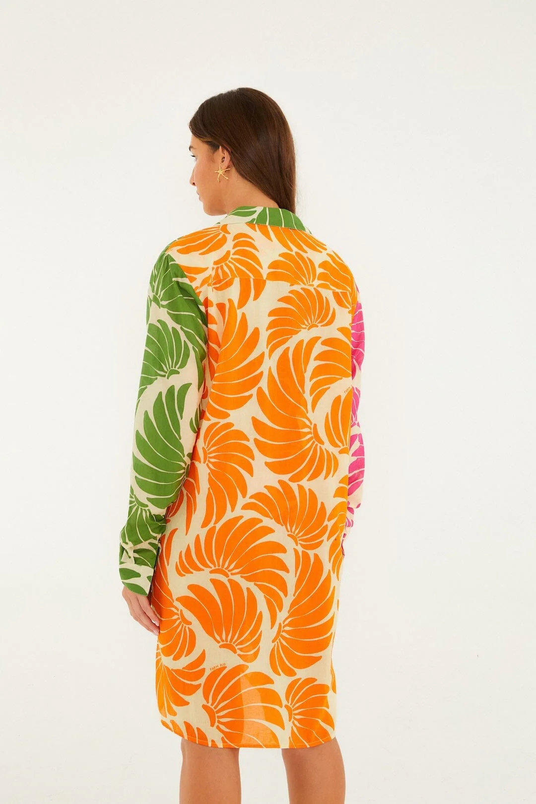 Mixed Banana Wings Open Chemise - Image 3