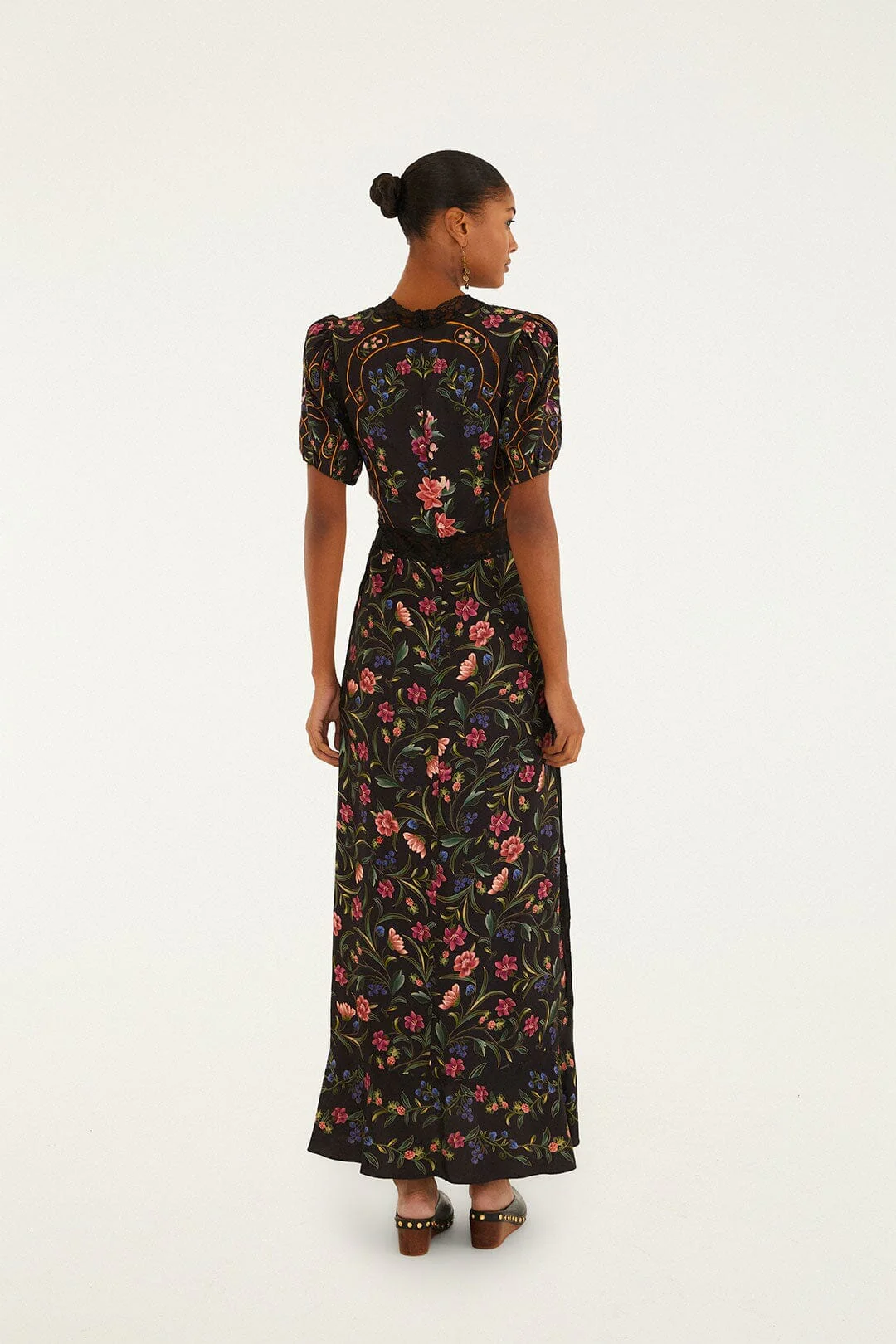 Black Belle Garden Lenzing™ Ecovero™ Viscose Maxi Dress - Image 4