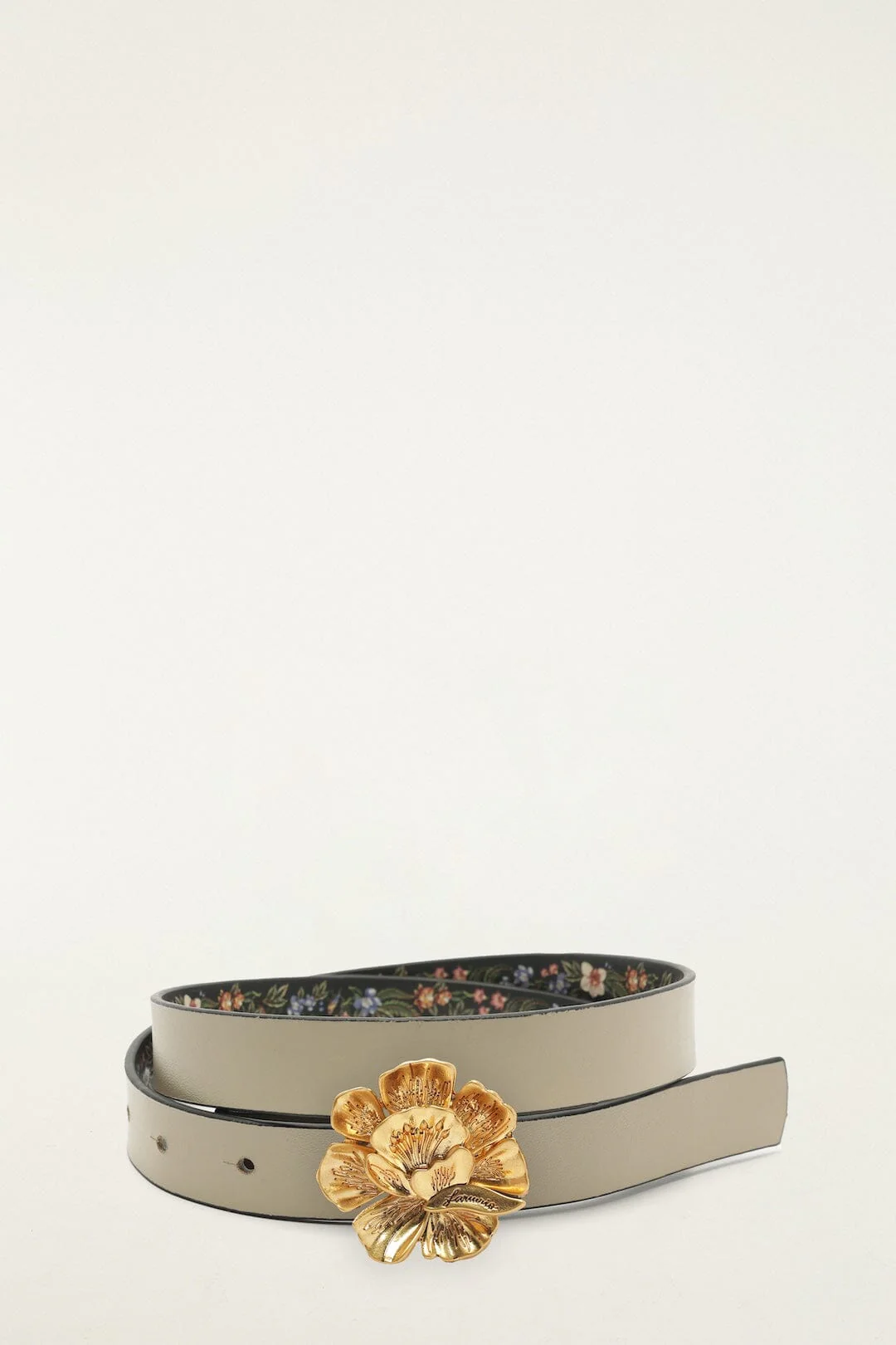 Grey Double Sided Strap Belt - Image 2