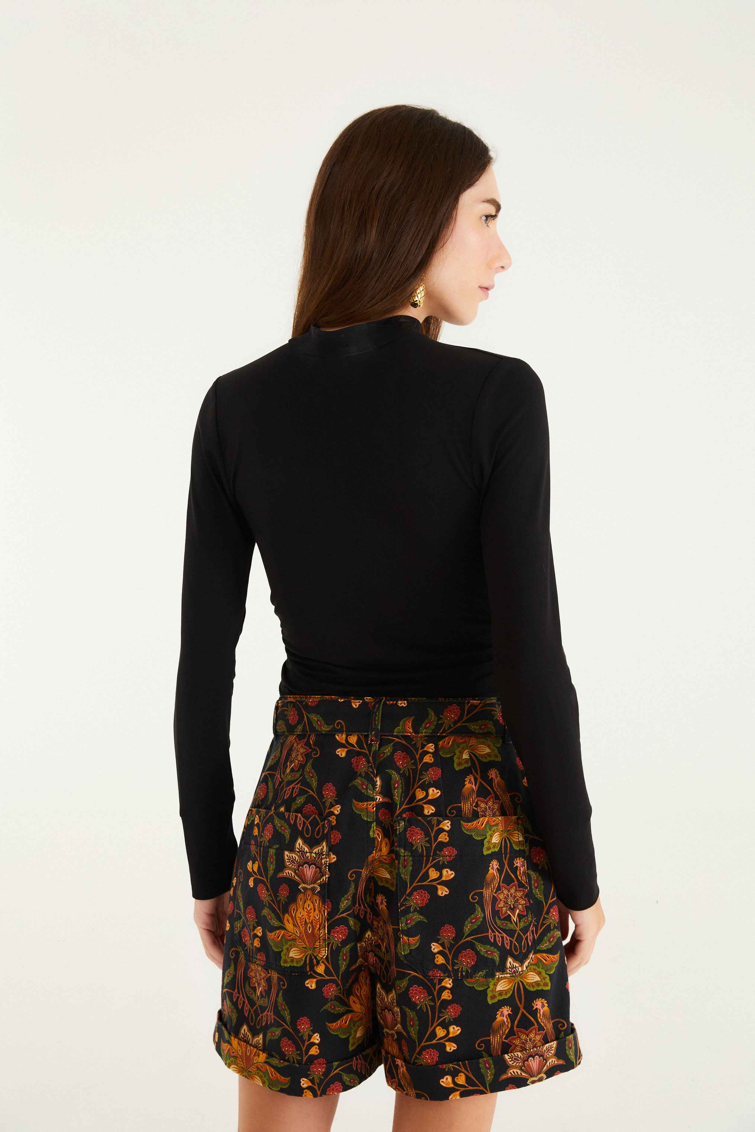 Black Berry Garden Shorts - Image 3
