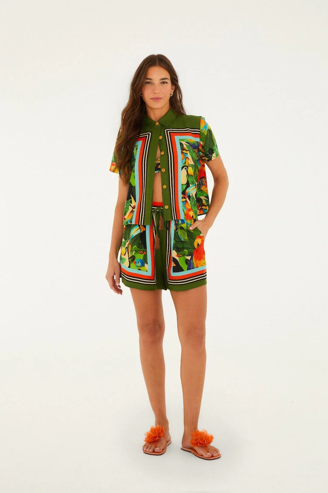 Bird Leaves Shirt - Image 4