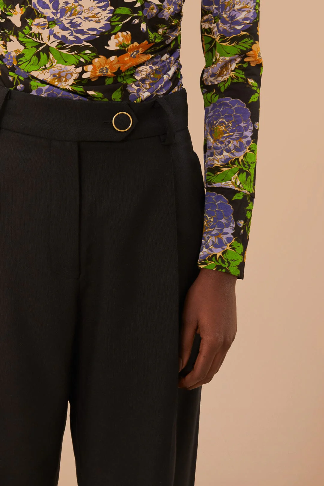 Black Hight Waisted Pants - Image 4