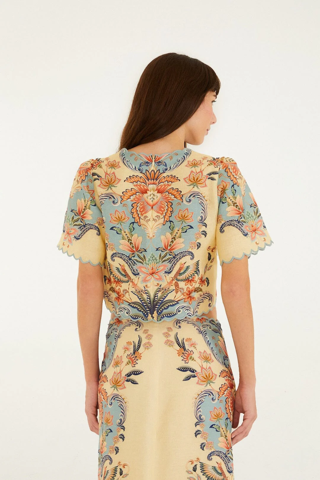 Butter Yellow Boho Beauty Euroflax™ Premium Linen Top - Image 3
