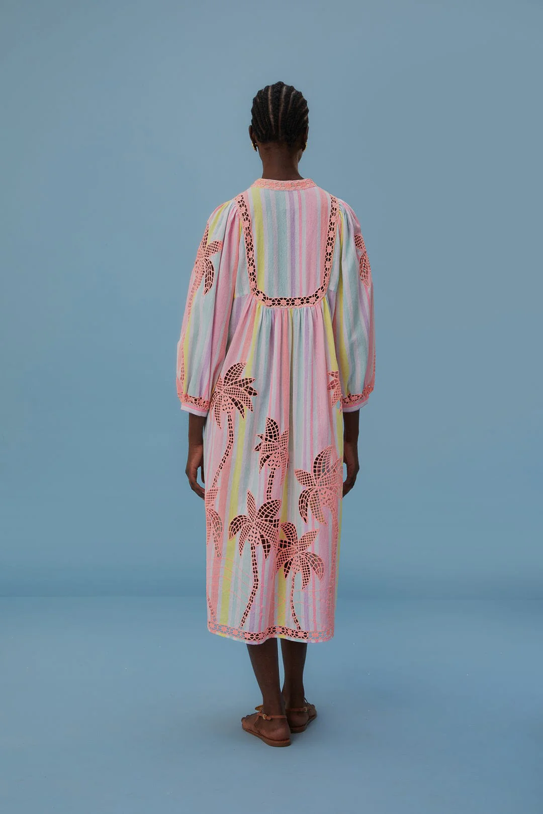 Embroidered Coconut Richelieu Cover-Up - Image 5