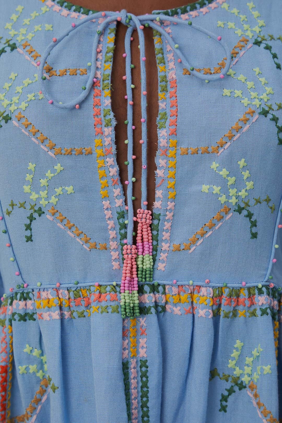 Embroidered Pineapple Cover-Up - Image 6