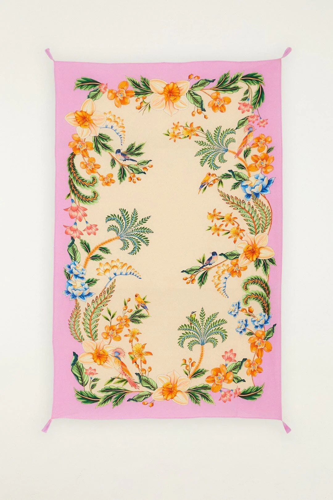 Multicolor Floral Nature Tablecloth - Image 2