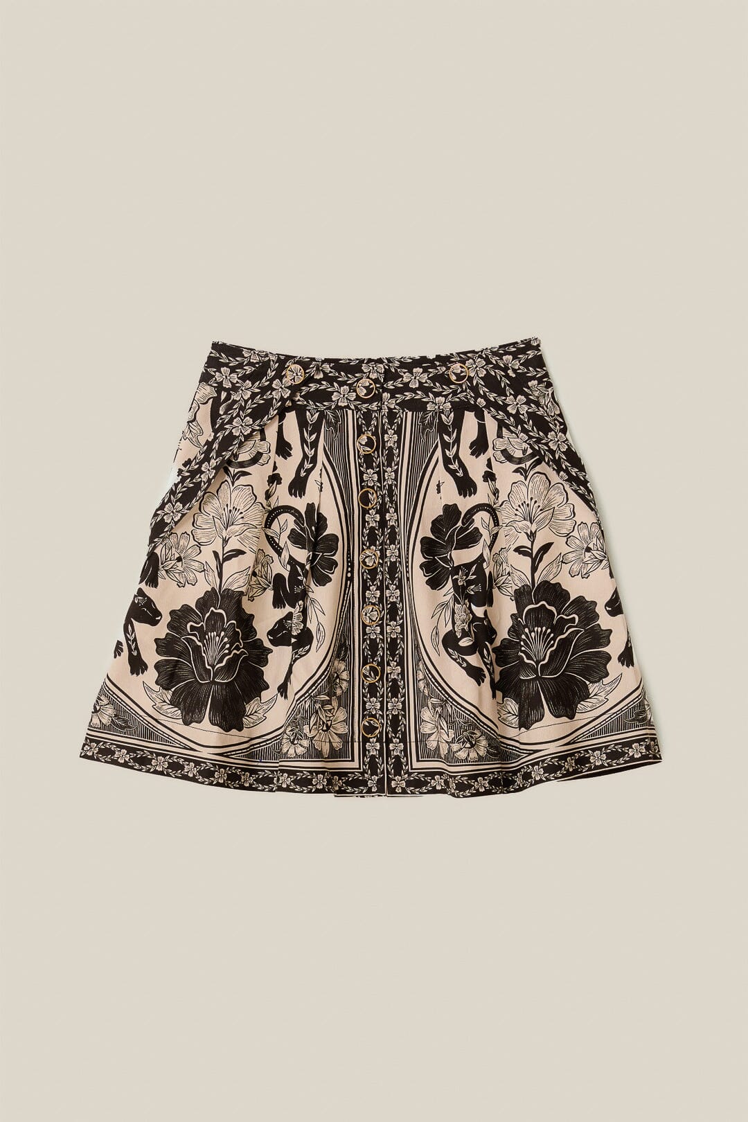 Off-White Flower Leopards Mini Skirt - Image 5