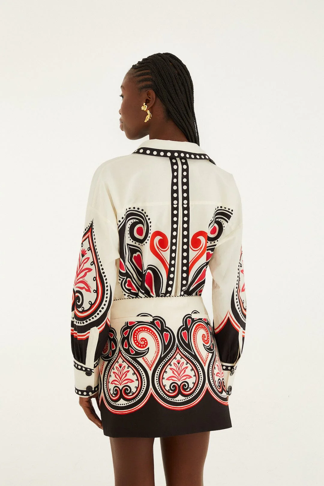 Off-White Graphic Ainika Mini Skirt - Image 3
