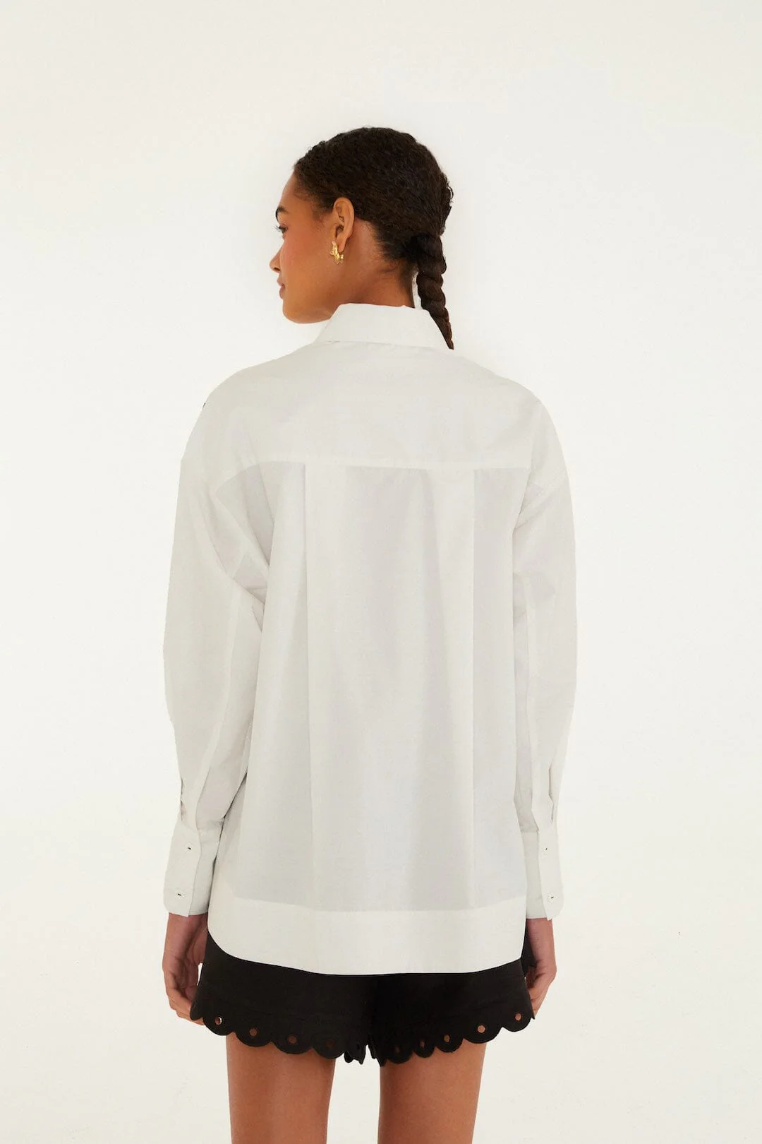 Graphic Banana Tree Organic Cotton Applique Shirt - Image 3