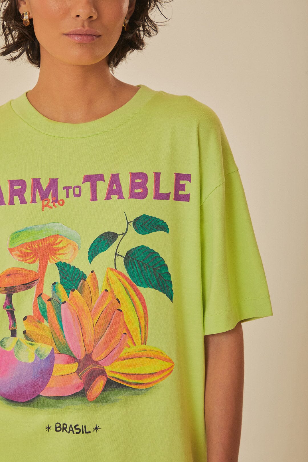 Green Farm Rio To Table Organic Cotton T-Shirt - Image 2