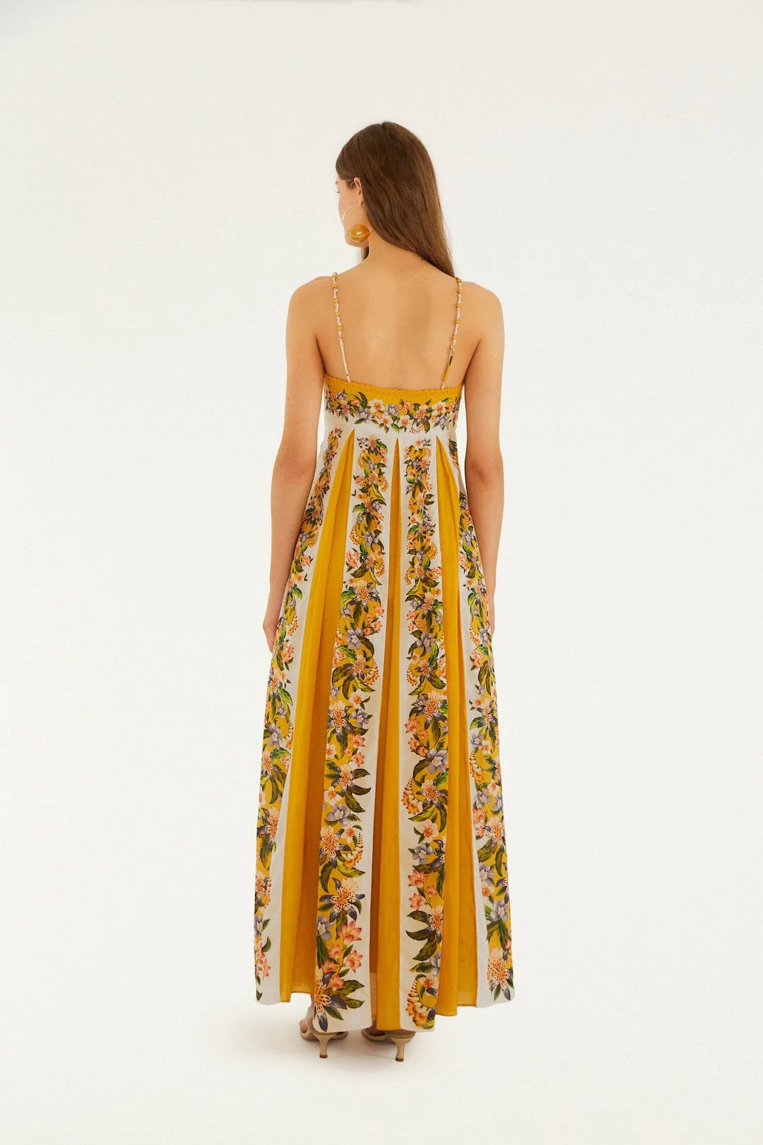 Sand Hilo Stripes Maxi Dress - Image 3