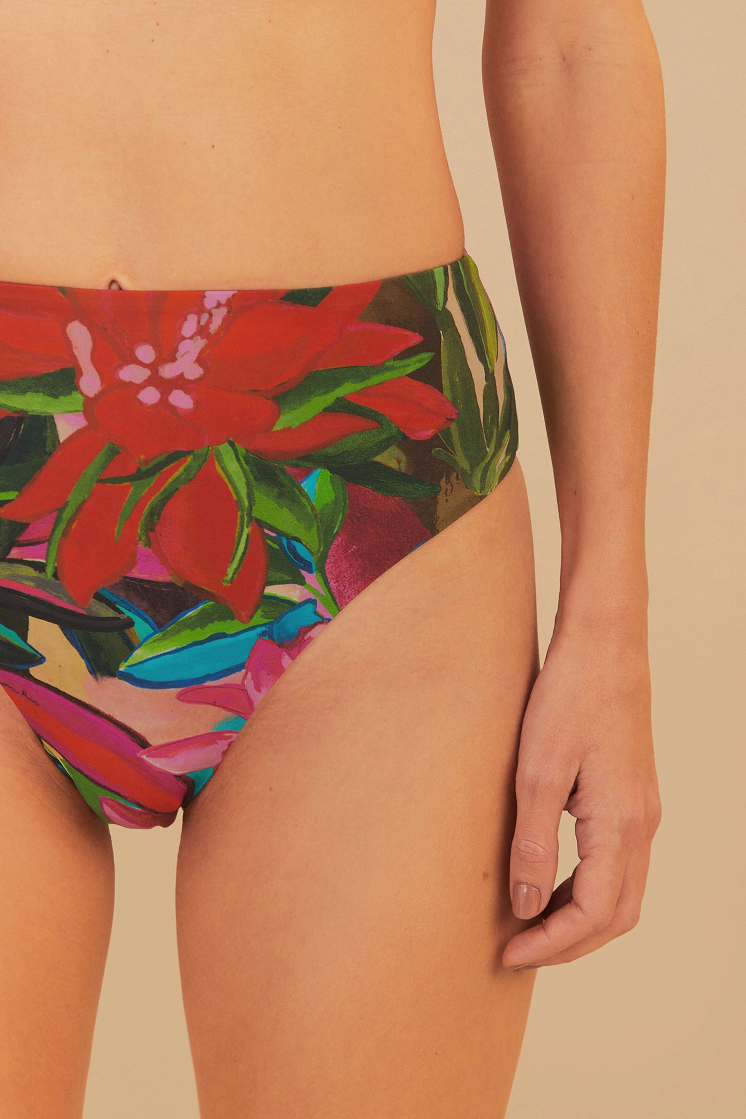 Jardin De Reve High Waist Bikini Bottom - Image 2