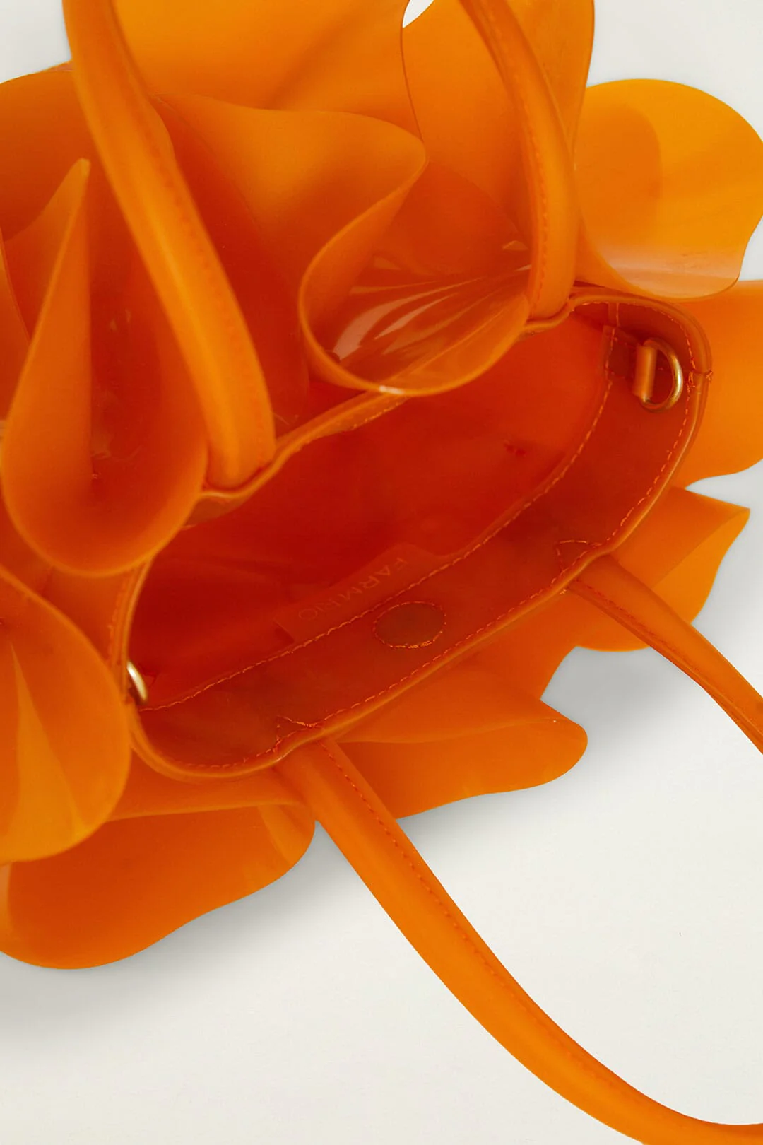 Orange Jelly Flower Bag - Image 3