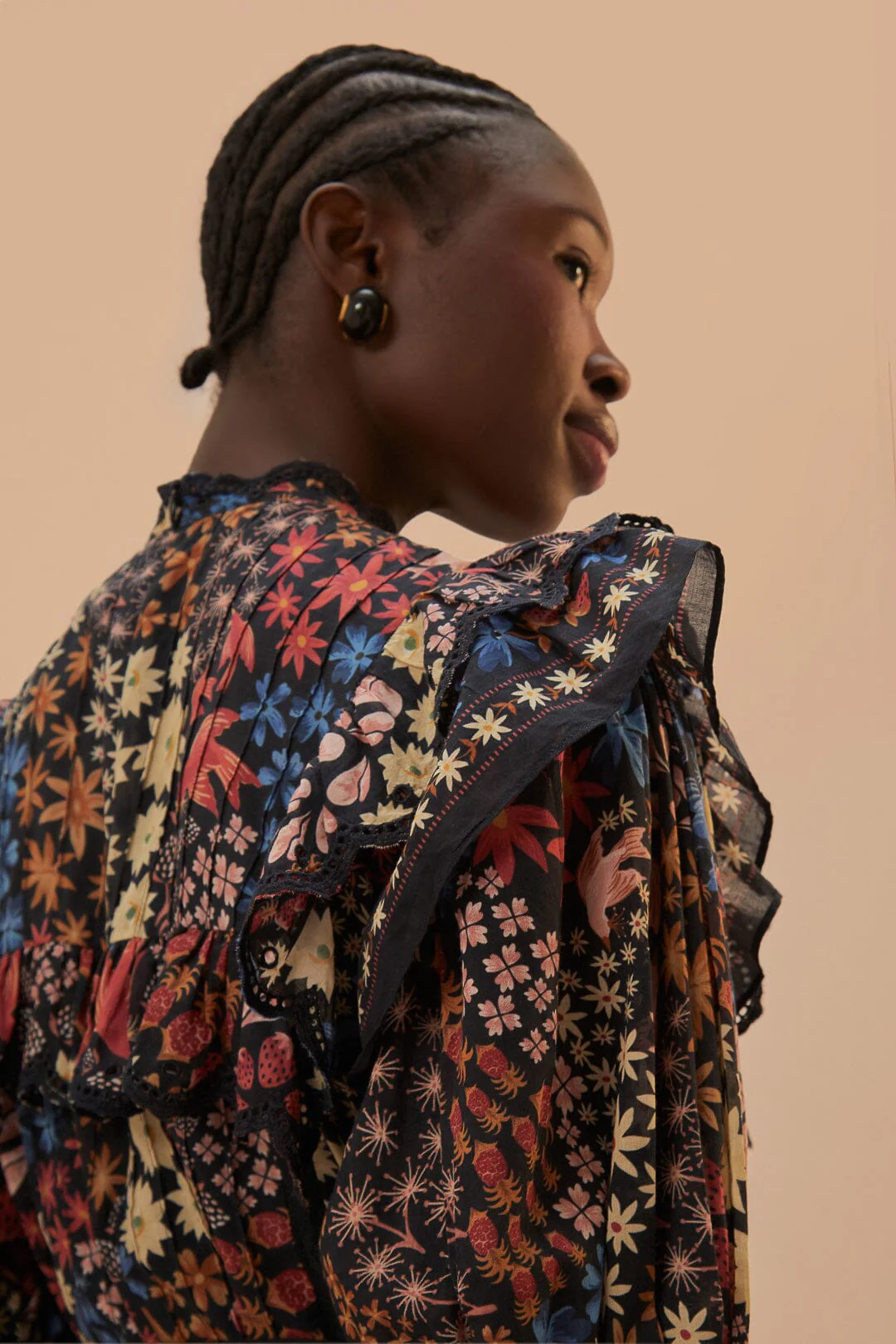 Black Jujus Garden Mini Dress - Image 5