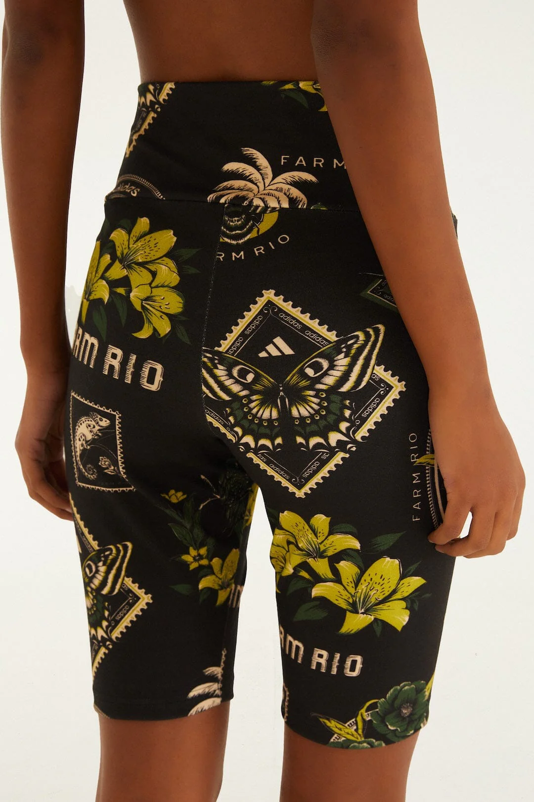Label Garden Black Adidas Bike Short - Image 4