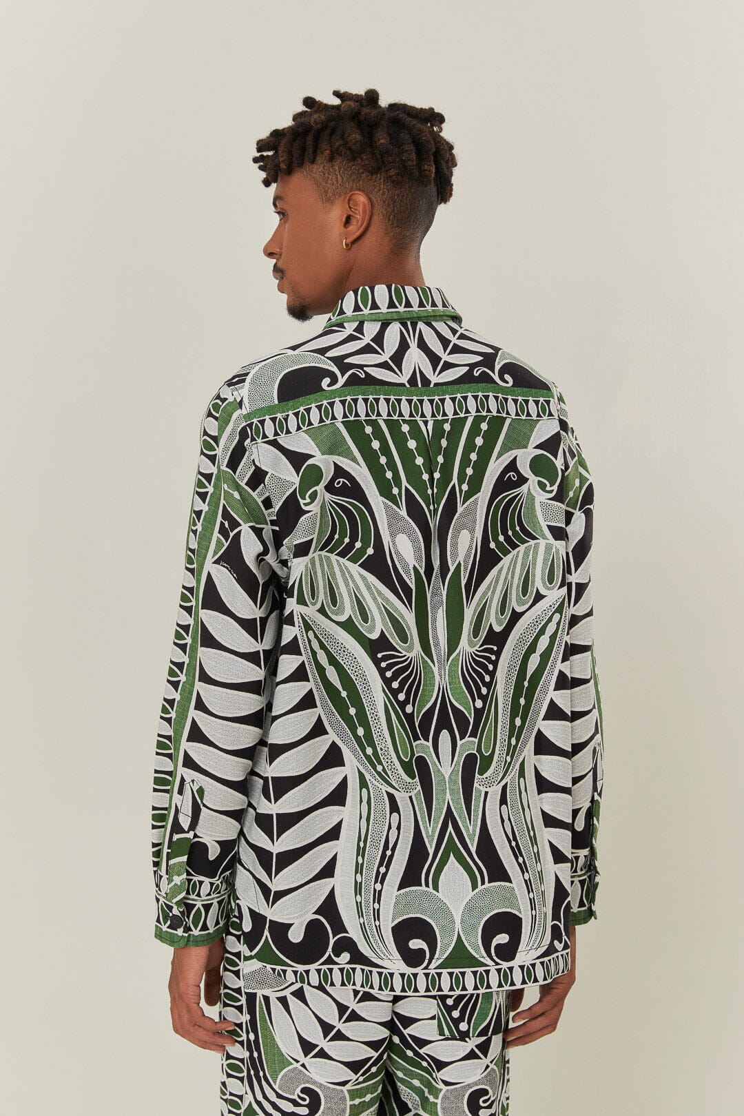 Black Lace Nature Shirt - Image 3