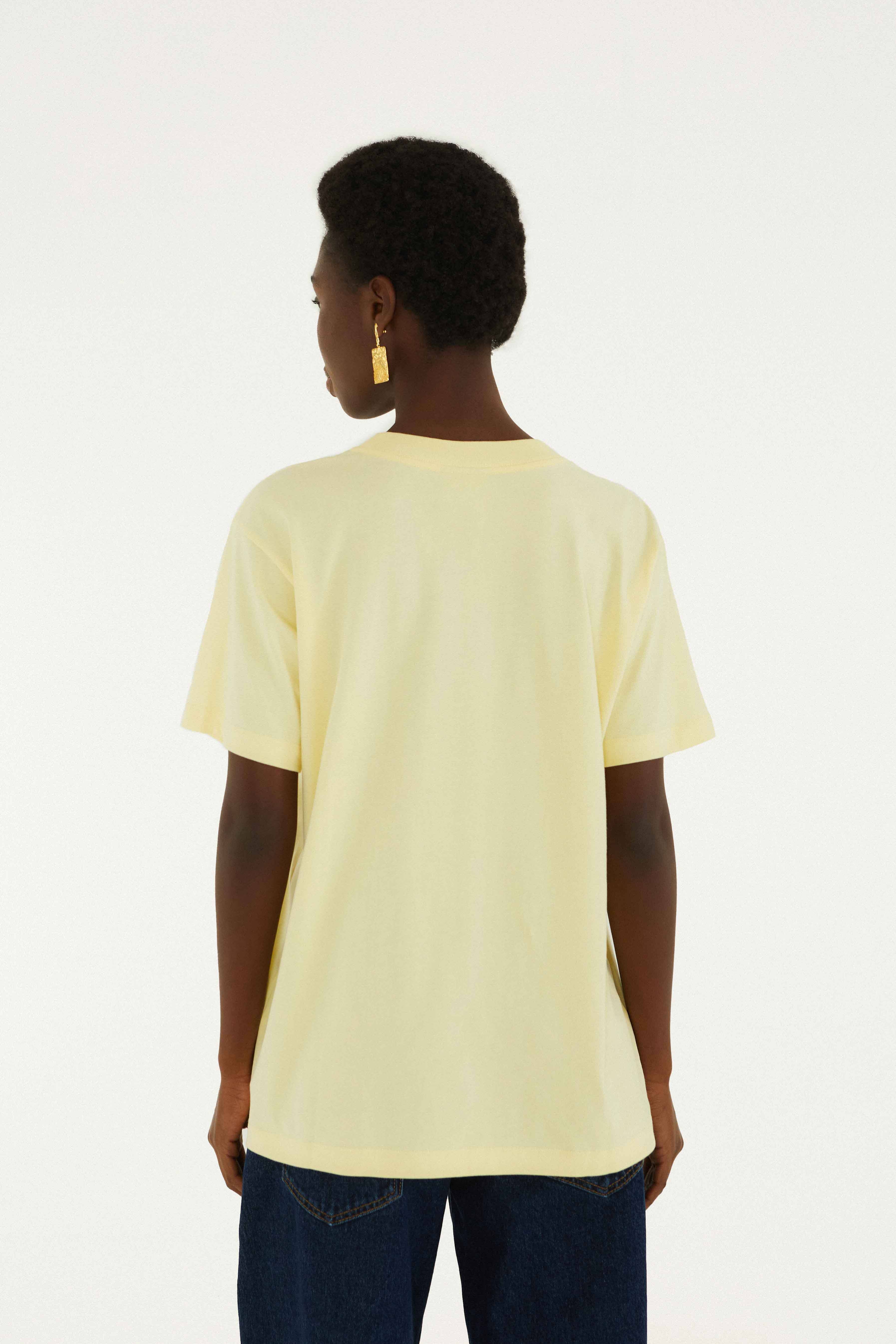 Bondinho Landscape Carioca Organic Cotton Relaxed T-Shirt - Image 3