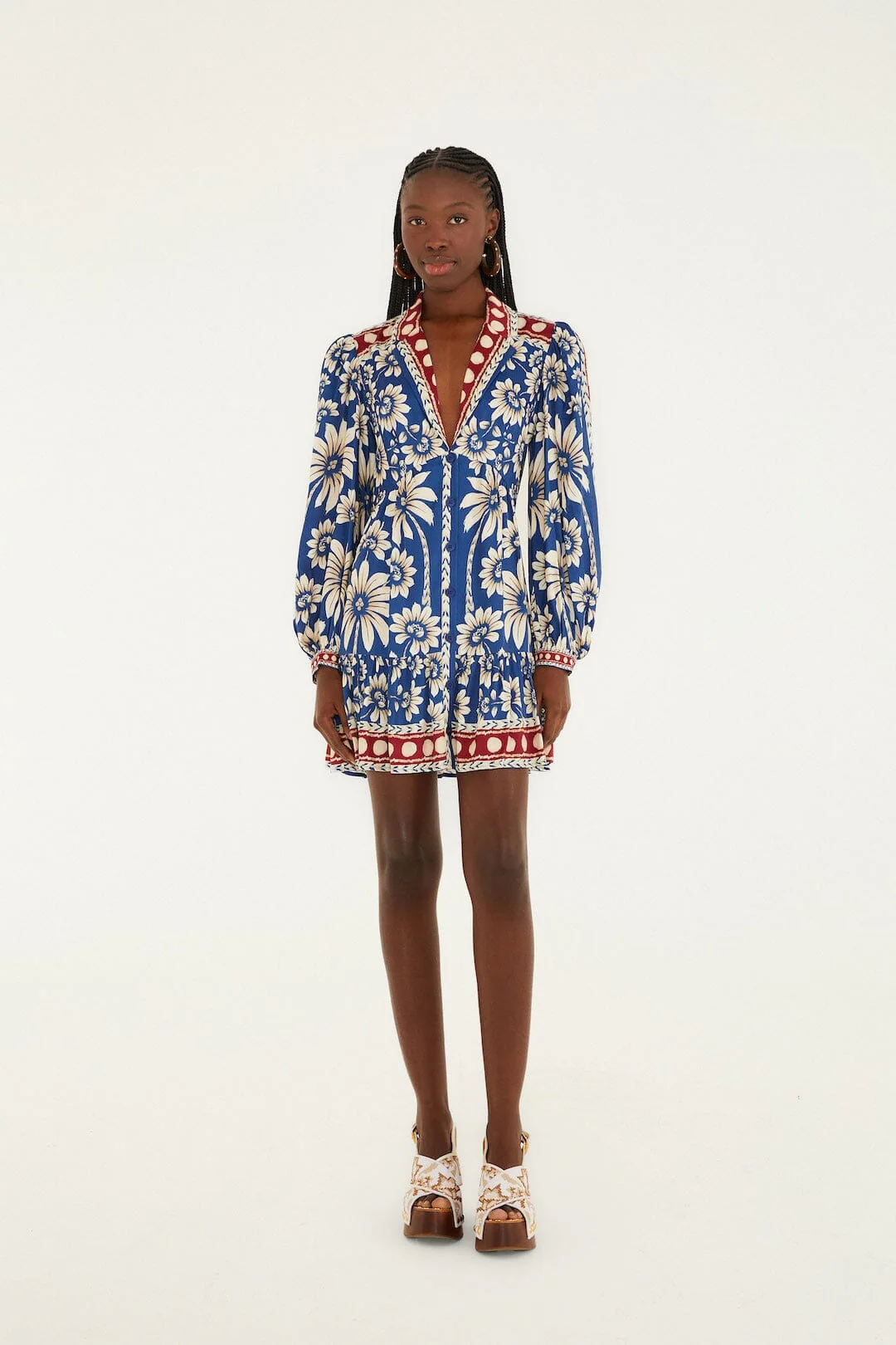 Blue Luna Lenzing_x0099_ Ecovero_x0099_ Viscose Mini Dress - Image 4