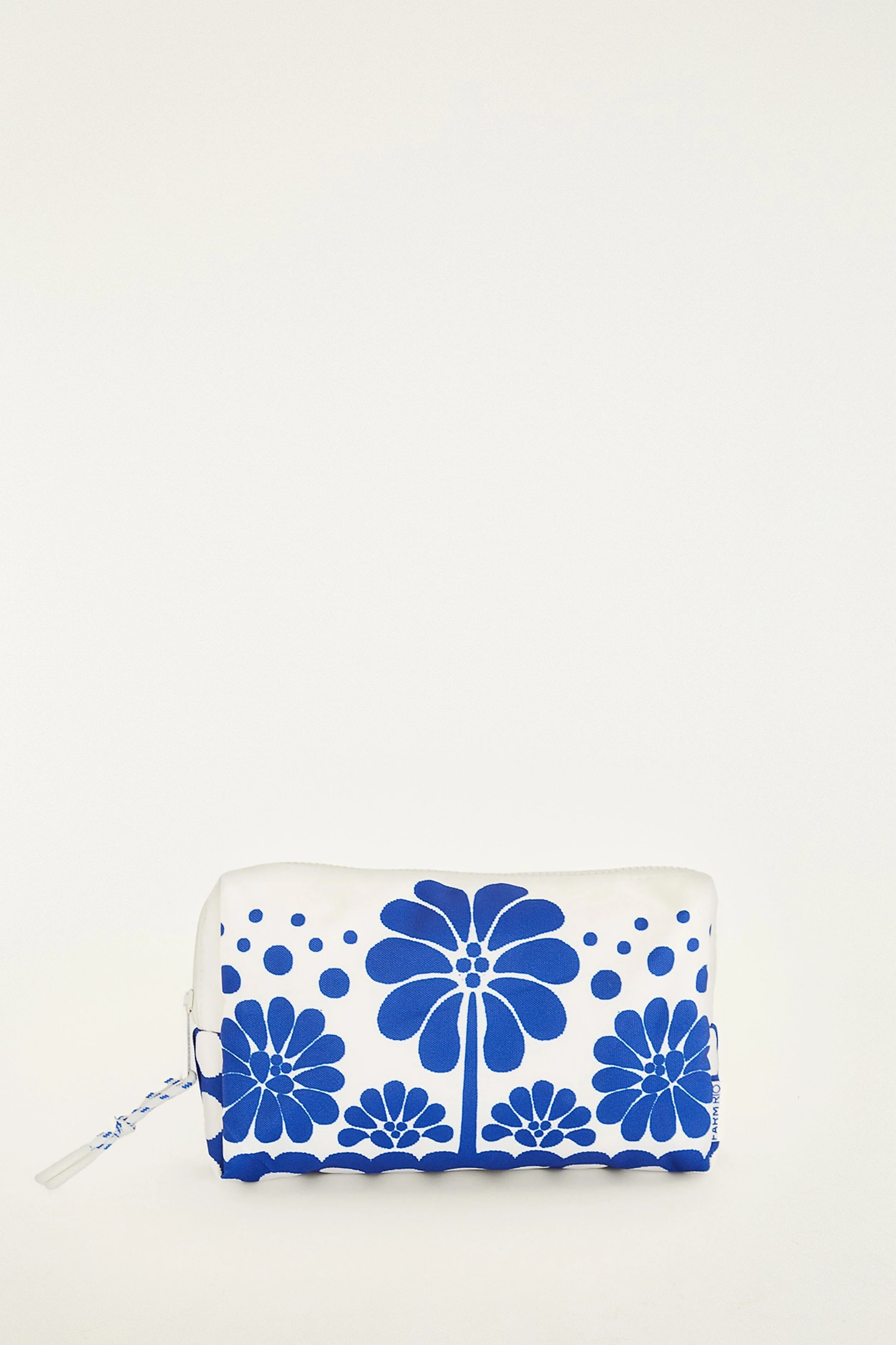 Blue Macaw Striped Pouch Bag - Image 3