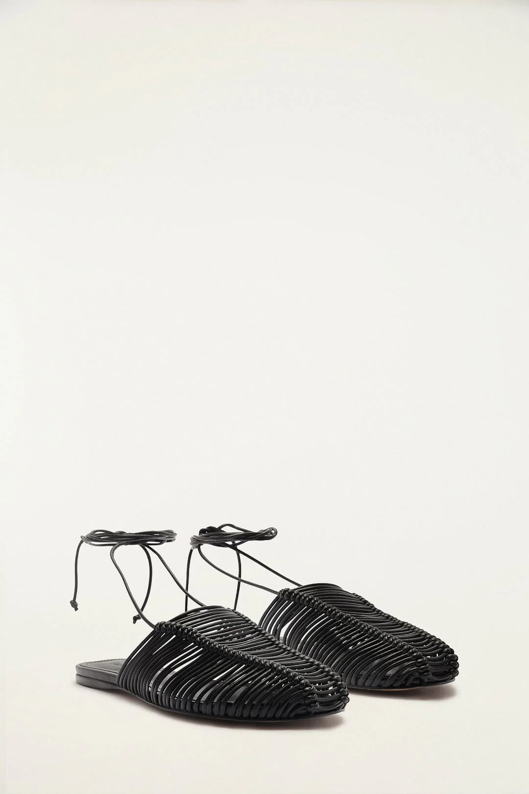 Black Macrame Mule - Image 3