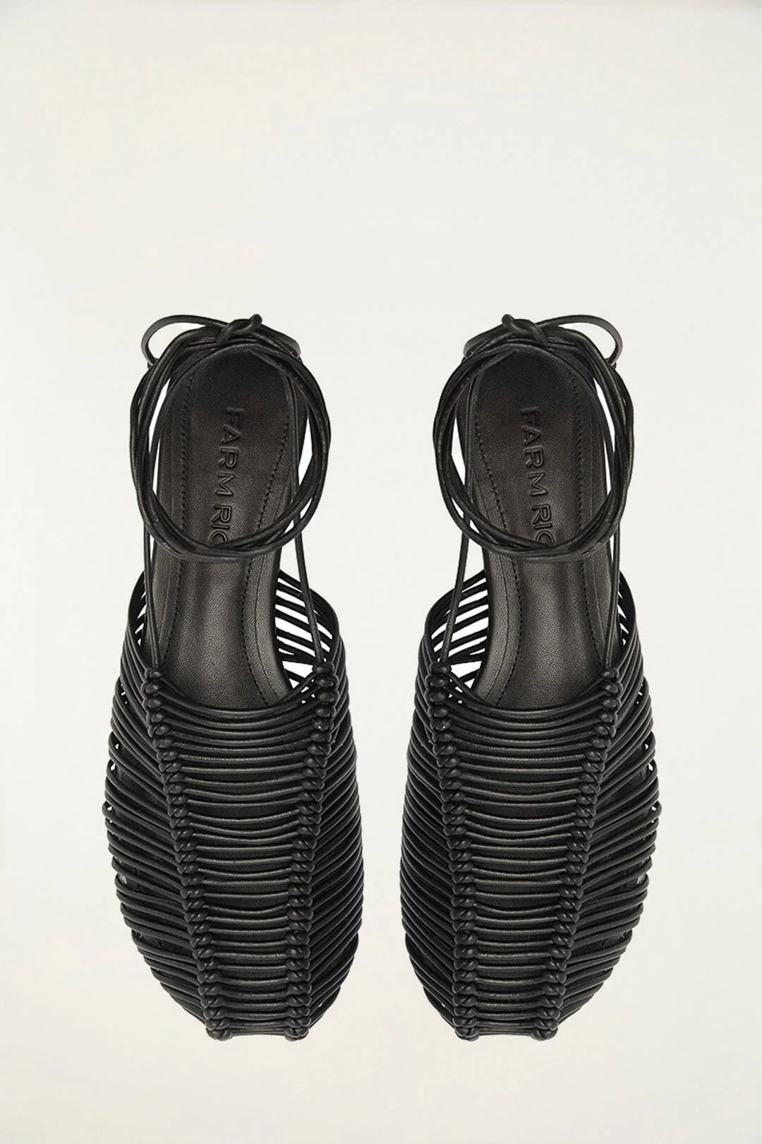 Black Macrame Mule - Image 5