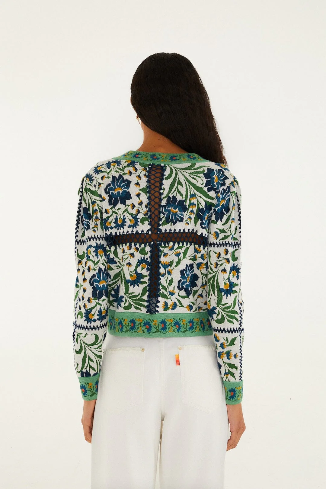 Off-White Manoela Buttoned Knit Cardigan - Image 3