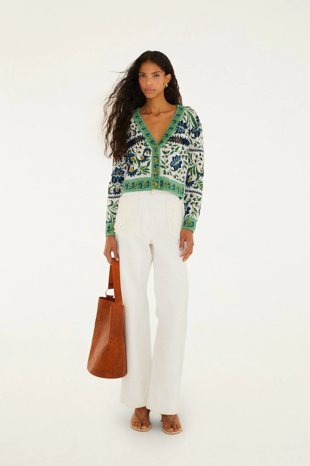 Off-White Manoela Buttoned Knit Cardigan - Image 4