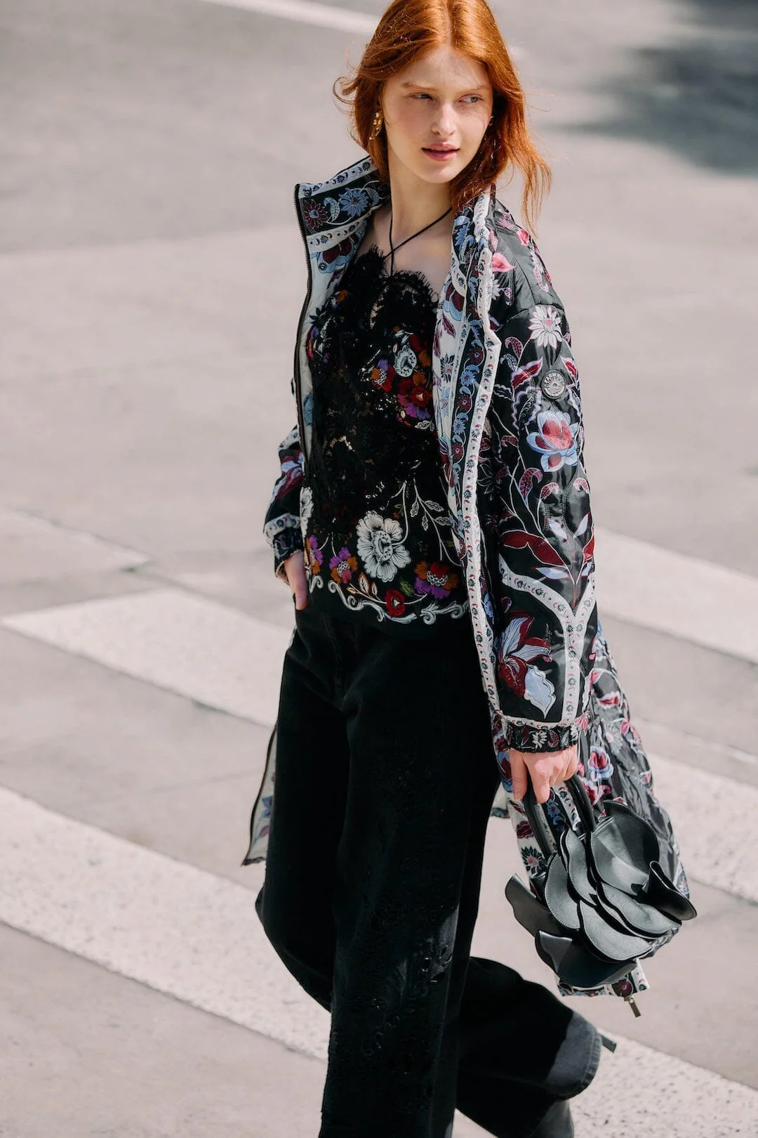 Black Marcelle Reversible Maxi Puffer Jacket - Image 7