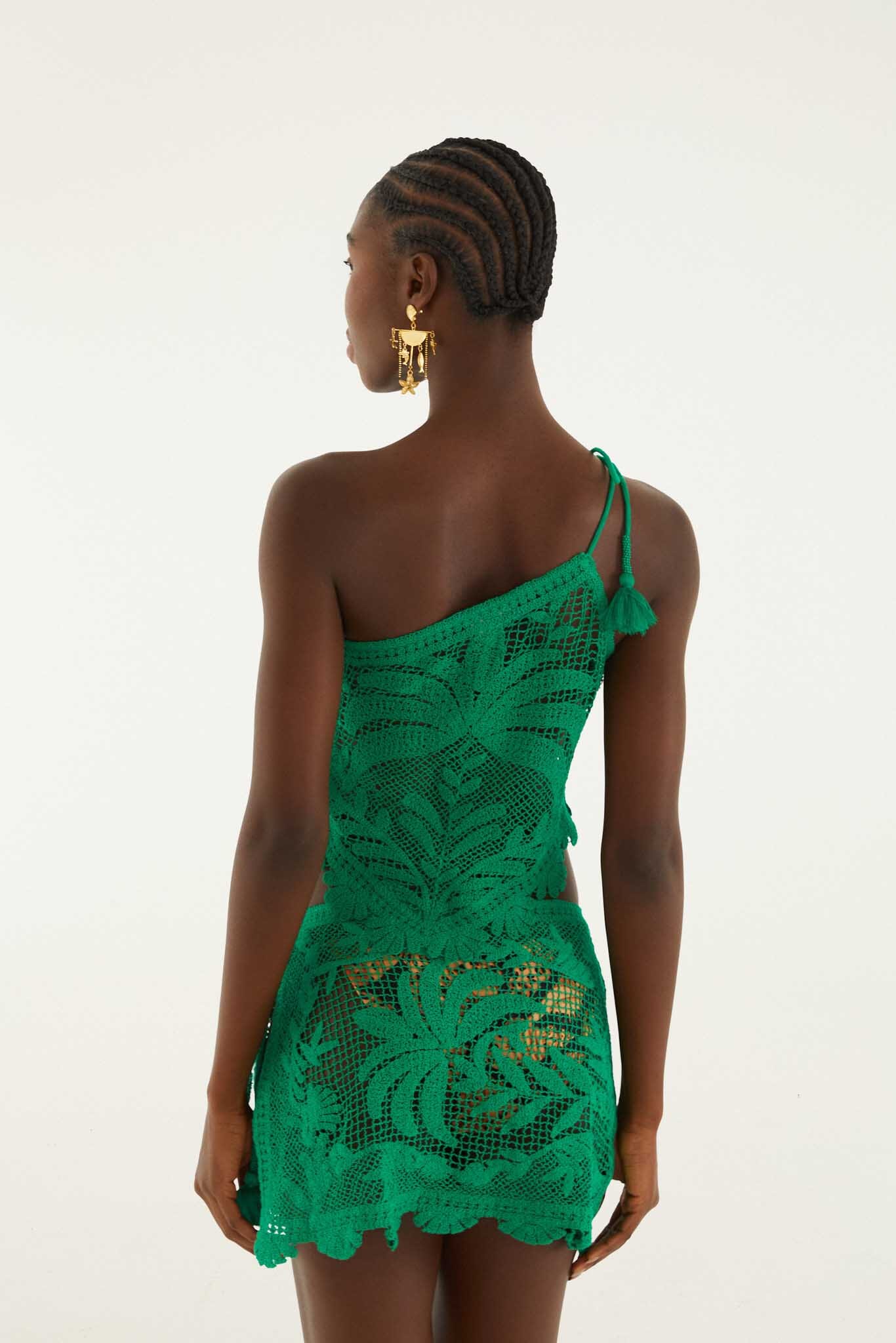 Mini Skirt With Tie On The Side - Image 3