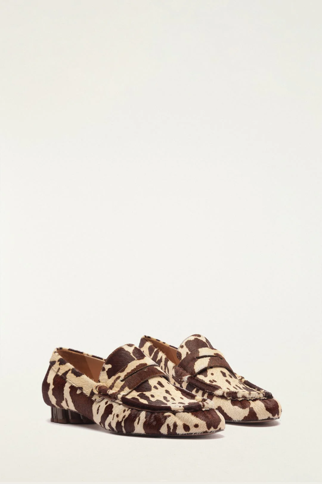 Animal Print Heeled Loafer - Image 2