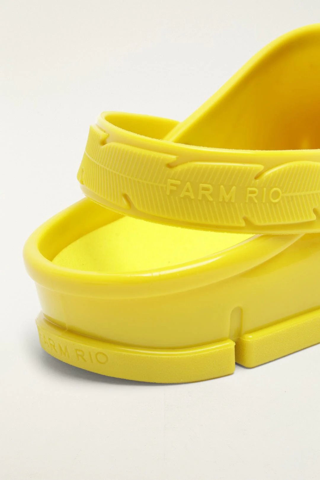 Yellow Monstera Slingback Rain Clog - Image 5