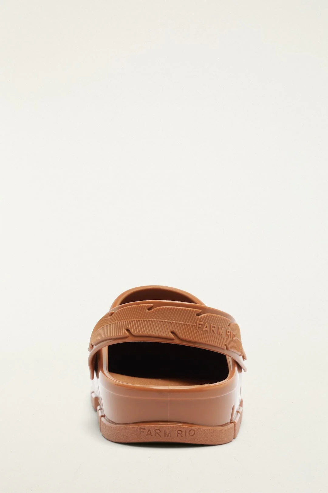 Brown Monstera Slingback Rain Clog - Image 4