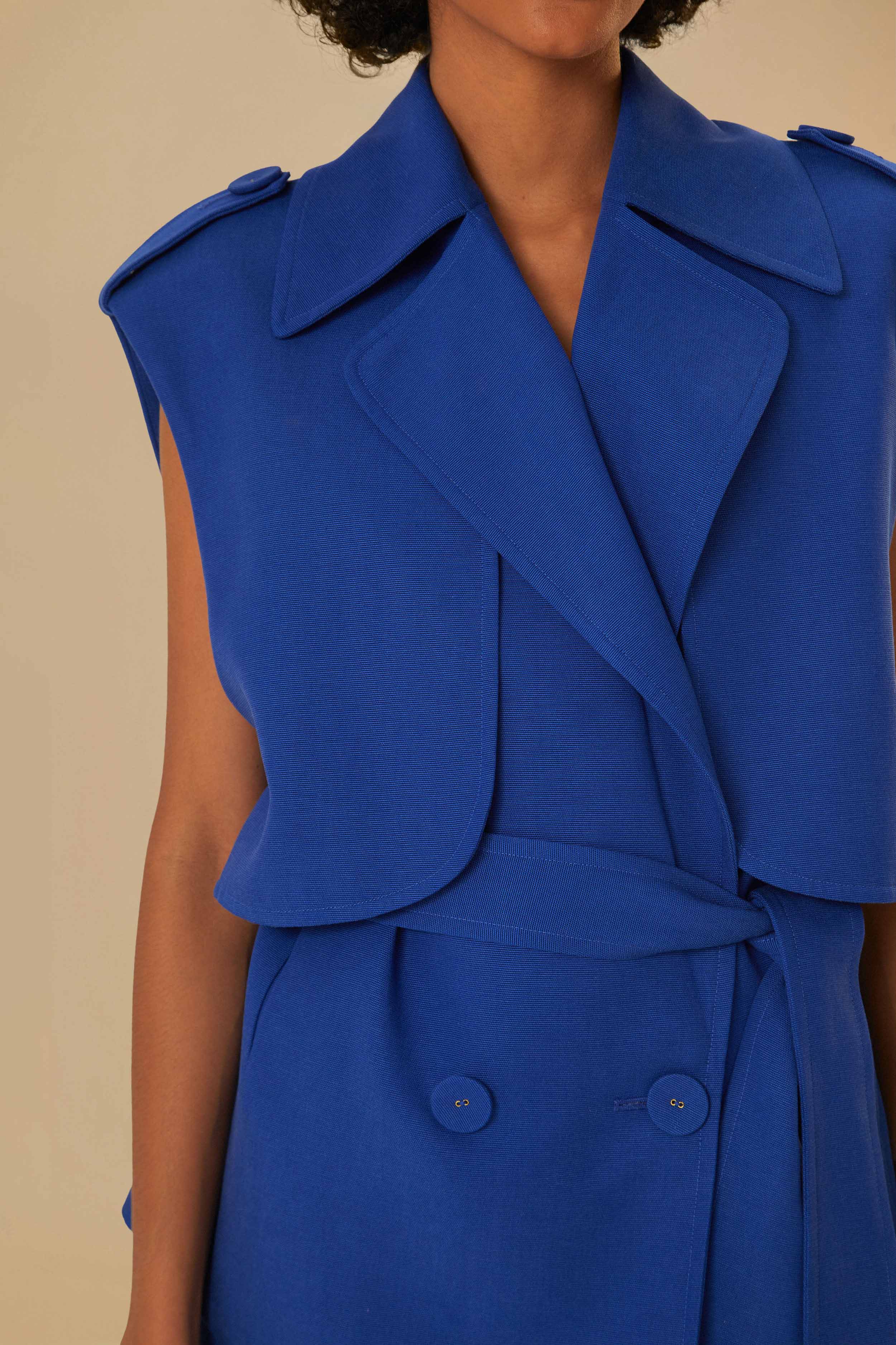 Navy Blue Vest - Image 4