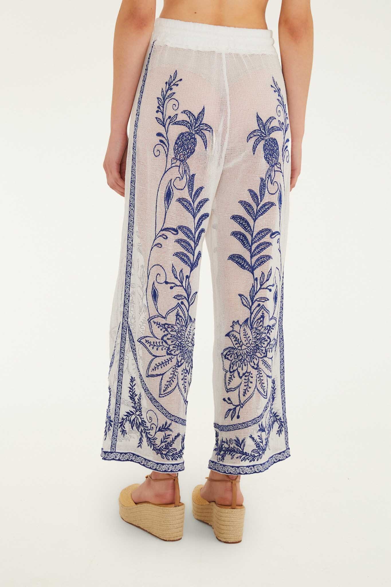 Off-White Nina Embroidery Pants - Image 3
