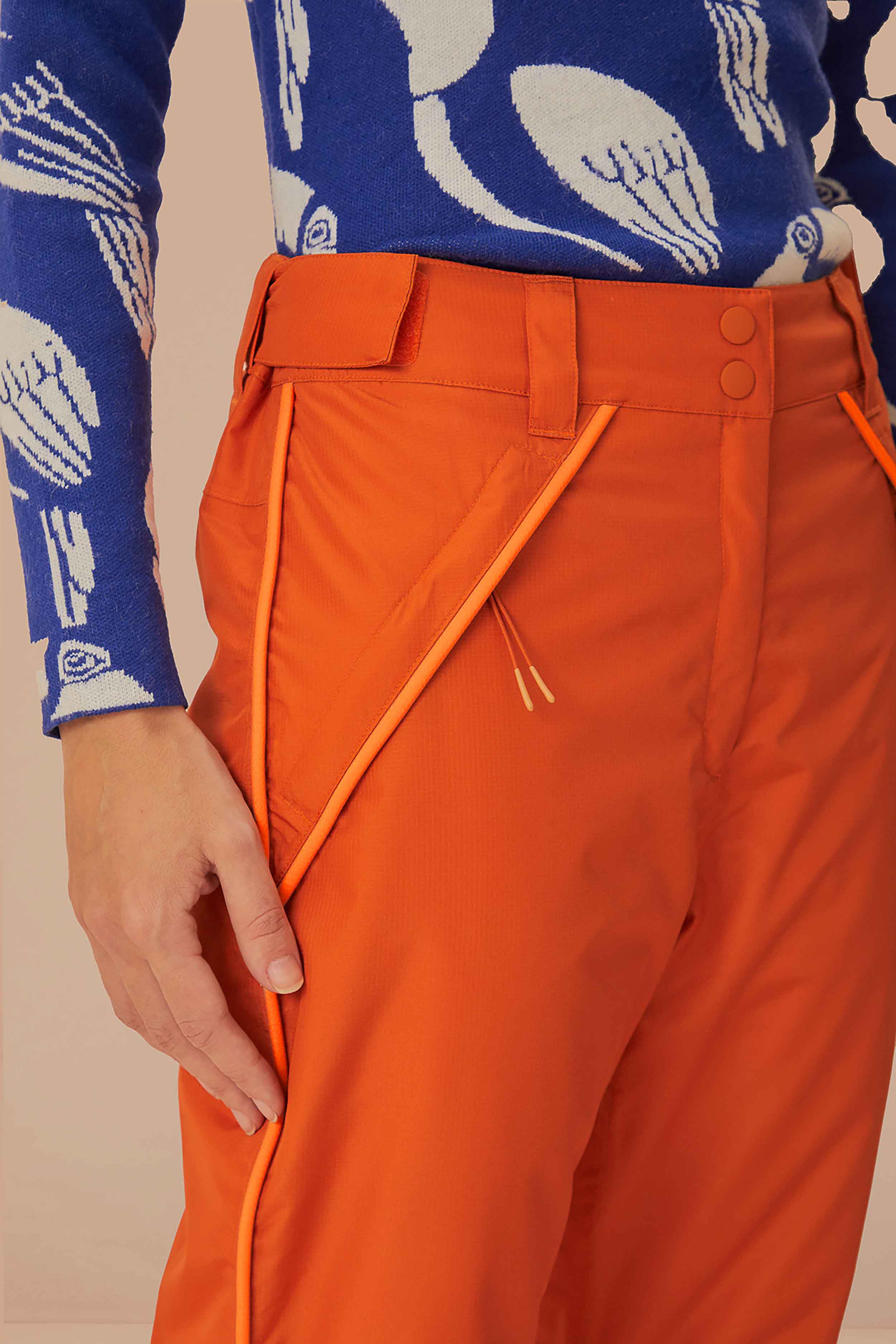 Orange Ski Pants - Image 6
